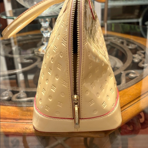 ARCADIA Genuine Patent Leather Tote Purse - VINTAGE - Picture 3 of 12